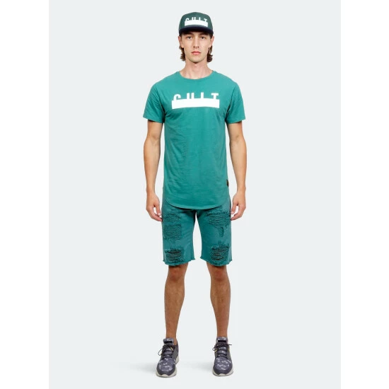 Cult Of Individuality Rebel Denim Shorts Denim & Bottoms Tidepool 2 Cult Of Individuality Rebel Denim Shorts Denim & Bottoms Tidepool - Image 2