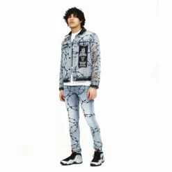 Cult Of Individuality Anarchy Type 2 Denim Jacket Denim & Bottoms -Cult of Individuality Shop unnamed file 1033