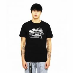 Cult Of Individuality S/S Crew T "Motion" T-Shirts Black