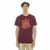Cult Of Individuality T-shirt Brushed Shimuchan Logo Short Sleeve Crew Neck Tee T-Shirts Red