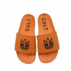Cult Of Individuality Slide Sandals Orange
