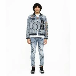 Cult Of Individuality Punk Super Skinny Mens Jeans Stretch Clothing Blue 9 Cult Of Individuality Punk Super Skinny Mens Jeans Stretch Clothing Blue -Cult of Individuality Shop unnamed file 1111