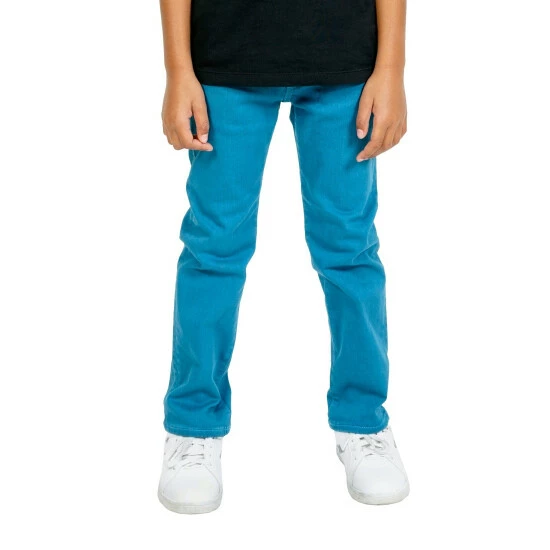 Cult Of Individuality Kid's Jeans Rogue Slim Straight Stretch Bottoms Lyons Blue 2 Cult Of Individuality Kid's Jeans Rogue Slim Straight Stretch Bottoms Lyons Blue - Image 2