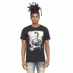 Cult Of Individuality S/S Crew T "Born Into Chaos" T-Shirts Black