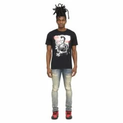 Cult Of Individuality S/S Crew T "Born Into Chaos" T-Shirts Black -Cult of Individuality Shop unnamed file 1157