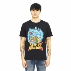 Cult Of Individuality S/S Crew T Lucky Bastard "Lucky Spider" T-Shirts Black