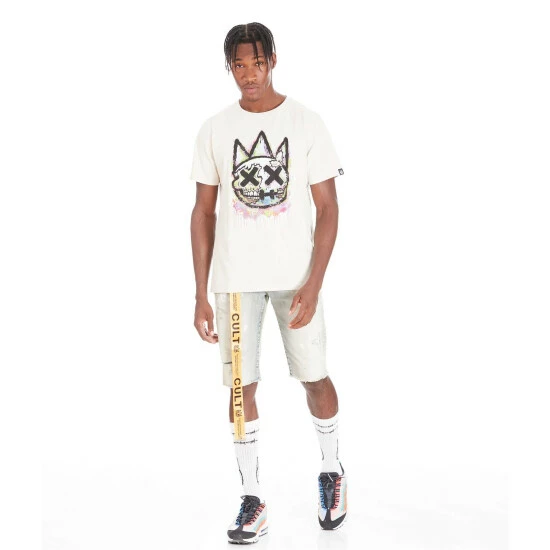 Cult Of Individuality Belted Rocker Short Shorts Trip 4 Cult Of Individuality Belted Rocker Short Shorts Trip - Image 4