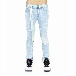 Cult Of Individuality Punk Super Skinny Stretch Clothing Acid Trip