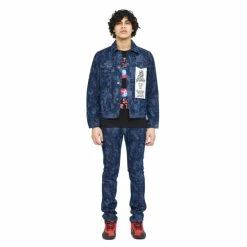 Cult Of Individuality 27 Club Laser Type 3 Denim Jacket Denim & Bottoms Rinse -Cult of Individuality Shop unnamed file 1235