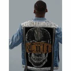 Cult Of Individuality Paz Type Ii Denim Jacket - With Long Zipper Back Panel Denim & Bottoms Studd/crystal 7 Cult Of Individuality Paz Type Ii Denim Jacket - With Long Zipper Back Panel Denim & Bottoms Studd/crystal -Cult of Individuality Shop unnamed file 1239