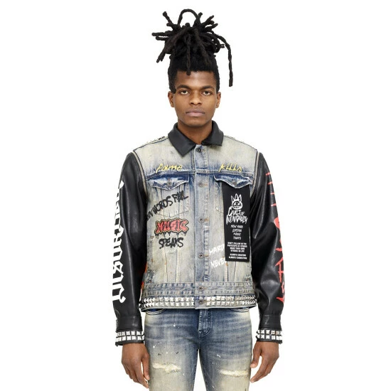 Cult Of Individuality Mona Type 3 Denim Jacket Denim & Bottoms Nimbus 2 Cult Of Individuality Mona Type 3 Denim Jacket Denim & Bottoms Nimbus - Image 2