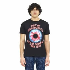 Cult Of Individuality S/s Crew T "Sea Of Sorrow" T-Shirts Black