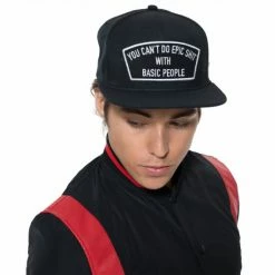Cult Of Individuality Epic Shit Mesh Trucker Curved Visor Cap Hats Black