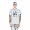 Cult Of Individuality Shimuchan Logo Short Sleeve Crew Neck T T-Shirts Sky