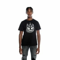 Cult Of Individuality Short Sleeve Crew Neck Tee Scribble Shimuchan Logo T-Shirts Black