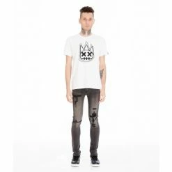 Cult Of Individuality Shimuchan Logo Short Sleeve Crew Neck T T-Shirts White -Cult of Individuality Shop unnamed file 1308