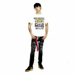 Cult Of Individuality S/s Crew T" No Music" T-Shirts White -Cult of Individuality Shop unnamed file 1333