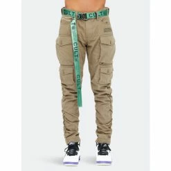 Cult of Individuality Shop 32 Cult Of Individuality Rocker Cargo Belted Denim & Bottoms Hunter