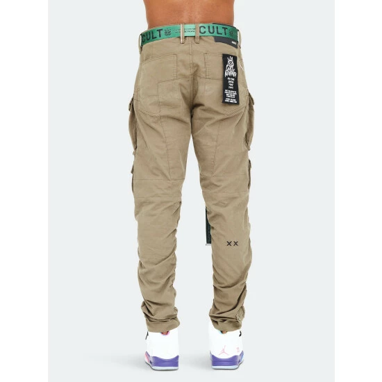 Cult Of Individuality Rocker Cargo Belted Denim & Bottoms Hunter 2 Cult Of Individuality Rocker Cargo Belted Denim & Bottoms Hunter - Image 2