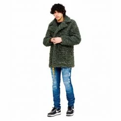 Cult Of Individuality Long Peacoat Coats, Jackets & Blazers Hunter -Cult of Individuality Shop unnamed file 143