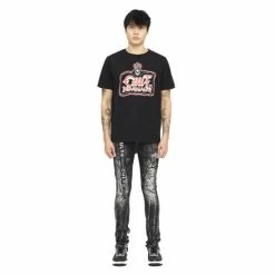 Cult Of Individuality Punk Super Skinny Belted Denim & Bottoms Black 7 Cult Of Individuality Punk Super Skinny Belted Denim & Bottoms Black -Cult of Individuality Shop unnamed file 1434