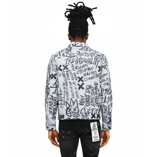Cult Of Individuality 3M Reversible Jacket Coats, Jackets & Blazers 3m Reflective 2 Cult Of Individuality 3M Reversible Jacket Coats, Jackets & Blazers 3m Reflective - Image 2