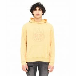 Cult Of Individuality French Terry Logo Pullover Sweatshirts, Sweaters & Hoodies Apricot