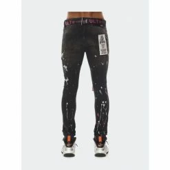 Cult Of Individuality Punk Super Skinny Jeans - Caviar Denim & Bottoms Black 9 Cult Of Individuality Punk Super Skinny Jeans - Caviar Denim & Bottoms Black -Cult of Individuality Shop unnamed file 187