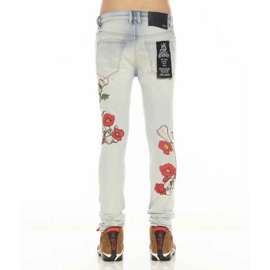 Cult Of Individuality Punk Super Skinny In Poppy Pant Denim & Bottoms Blue 3 Cult Of Individuality Punk Super Skinny In Poppy Pant Denim & Bottoms Blue - Image 3
