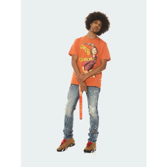 Cult Of Individuality Rocker Slim - Garnet Denim & Bottoms Blue 2 Cult Of Individuality Rocker Slim - Garnet Denim & Bottoms Blue - Image 2