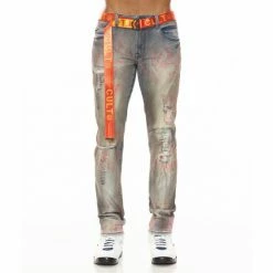 Cult Of Individuality Rocker Slim - Tuffet Denim & Bottoms Blue 7 Cult Of Individuality Rocker Slim - Tuffet Denim & Bottoms Blue -Cult of Individuality Shop unnamed file 208