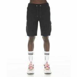 Cult Of Individuality Cargo Sweatshort Shorts Black