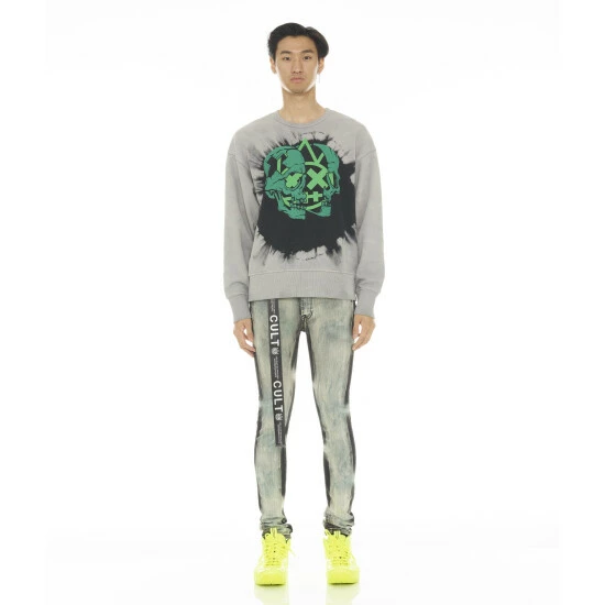 Cult Of Individuality Crew Neck Fleece Sweatshirts, Sweaters & Hoodies Burst 3 Cult Of Individuality Crew Neck Fleece Sweatshirts, Sweaters & Hoodies Burst - Image 3