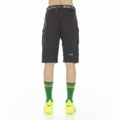 Cult Of Individuality Cargo Short Ridged /w Belt Shorts Black -Cult of Individuality Shop unnamed file 264