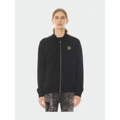 Cult Of Individuality Women's French Full Zip Hooded Sweatshirt Rock N Roll - Vintage Black Sweatshirts, Sweaters & Hoodies