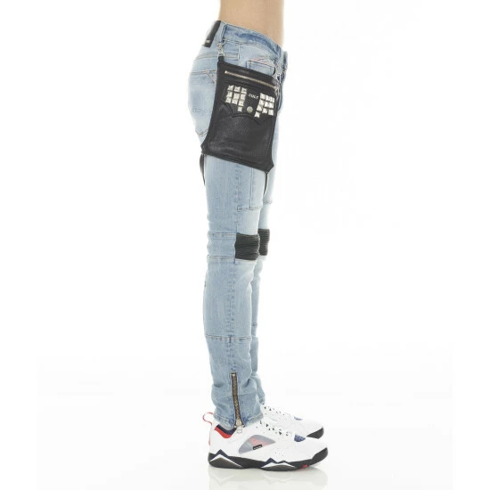 Cult Of Individuality Punk Moto Stretch W/ Black Belt Clothing Pollock 3 Cult Of Individuality Punk Moto Stretch W/ Black Belt Clothing Pollock - Image 3