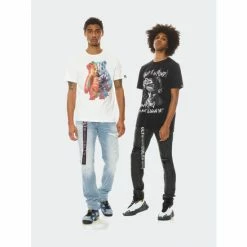 Cult Of Individuality Short Sleeve Crew Neck Tee "Bear Cyborg" In White T-Shirts -Cult of Individuality Shop unnamed file 360