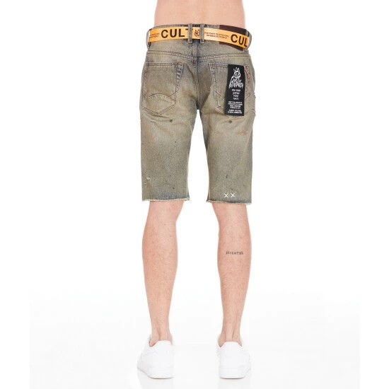 Cult Of Individuality Belted Rocker Short Shorts Dusk 2 Cult Of Individuality Belted Rocker Short Shorts Dusk - Image 2