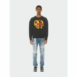 Cult Of Individuality Crew Neck Fleece - Black Sweatshirts, Sweaters & Hoodies -Cult of Individuality Shop unnamed file 373