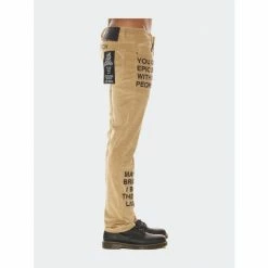 Cult Of Individuality Men's Rocker Slim Jeans Denim & Bottoms Beige -Cult of Individuality Shop unnamed file 403