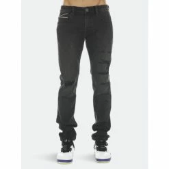 Cult Of Individuality Rocker Slim Denim & Bottoms Jet