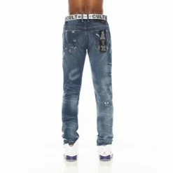 Cult Of Individuality Rocker Slim In Roman Pant Denim & Bottoms Blue 7 Cult Of Individuality Rocker Slim In Roman Pant Denim & Bottoms Blue -Cult of Individuality Shop unnamed file 409