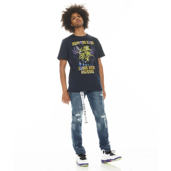 Cult Of Individuality Rocker Slim In Roman Pant Denim & Bottoms Blue 5 Cult Of Individuality Rocker Slim In Roman Pant Denim & Bottoms Blue - Image 5