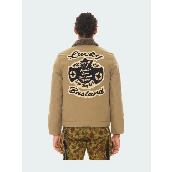 Cult Of Individuality N-1 Deck Lucky Bastard Jacket Coats, Jackets & Blazers Brown 4 Cult Of Individuality N-1 Deck Lucky Bastard Jacket Coats, Jackets & Blazers Brown - Image 4