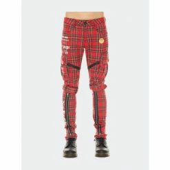 Cult Of Individuality Rocker Cargo "Sex Pistols" Pant In Plaid Pants Red 8 Cult Of Individuality Rocker Cargo "Sex Pistols" Pant In Plaid Pants Red -Cult of Individuality Shop unnamed file 418