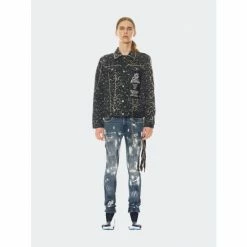 Cult Of Individuality Type II Denim Jacket - Leopard Coats, Jackets & Blazers Black -Cult of Individuality Shop unnamed file 433