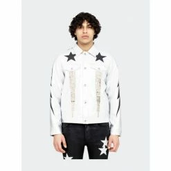 Cult Of Individuality Type II Vegan Jacket Denim & Bottoms White