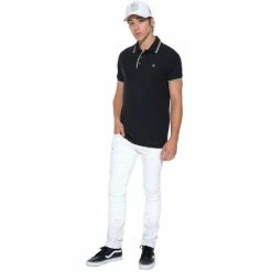 Cult Of Individuality Rocker Slim Denim Mens Jeans Denim & Bottoms White -Cult of Individuality Shop unnamed file 459