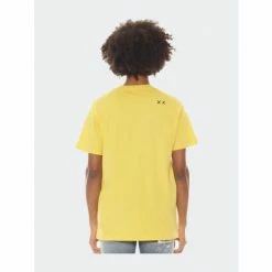Cult Of Individuality 3D Clean Shimuchan Logo Short Sleeve Crew Neck Tee In Maize Tops Yellow -Cult of Individuality Shop unnamed file 469