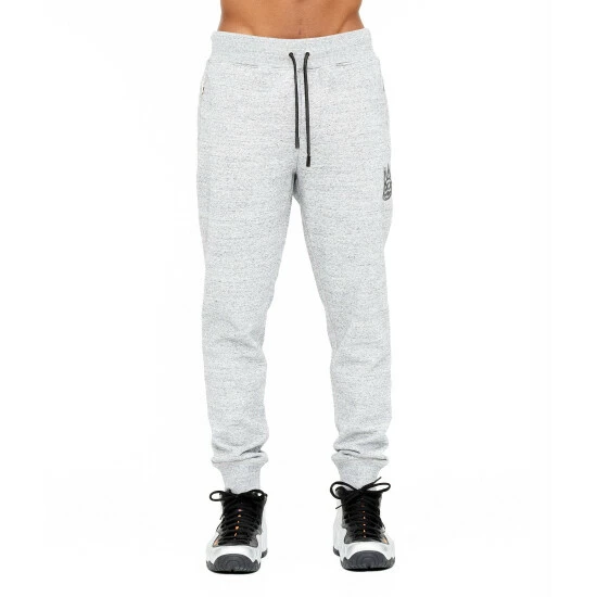 Cult Of Individuality Printed Logo Sweatpant Pants Heather Grey 1 Cult Of Individuality Printed Logo Sweatpant Pants Heather Grey